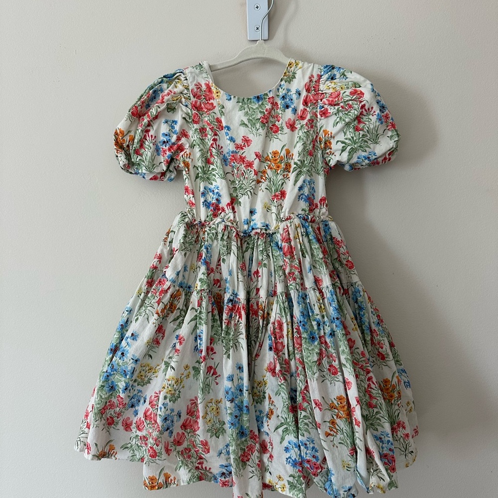 Laura Ashley Bow Back Girls Dress size 4